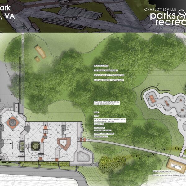 rendering of mcintire skate park