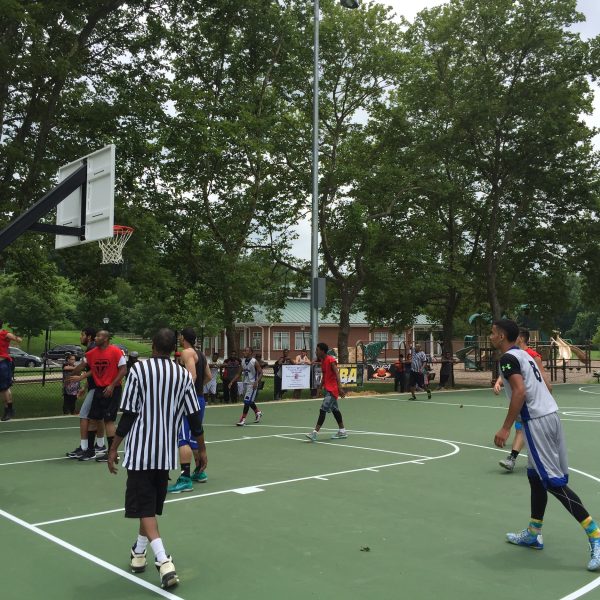 tonsler park basketball game