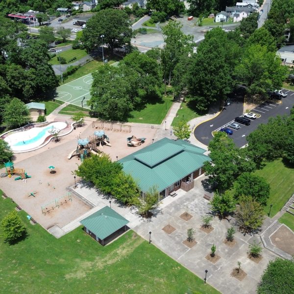 tonsler park aerial view